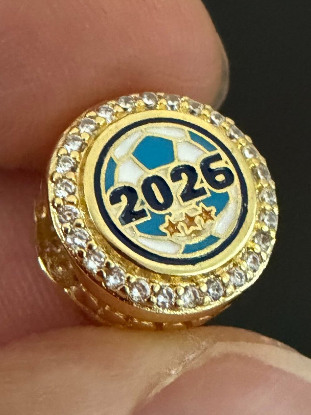 Authentic Pandora 2026 World Cup  Soccer Bead Charm Exclusive